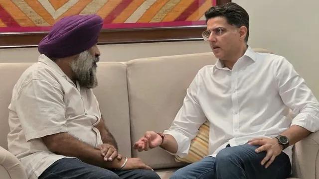 पदभार संभालते ही एक्शन में परगट सिंह, दिल्ली में सचिन पायलट के साथ बनाई जीत की रणनीति